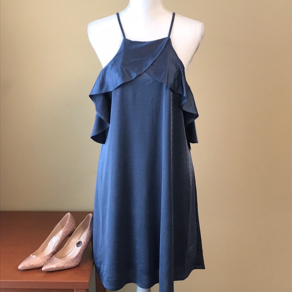 Express Dresses & Skirts - *NWT* - Express - Satin Trapeze Dress